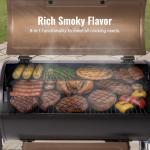Z GRILLS 8-in-1 Wood Pellet Grill & Smoker