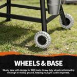 Electric Pellet Grill with Auto Feed & PID Controller