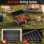 SUNLIFER Portable Charcoal Grill for Outdoor Fun