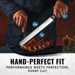 12" Brisket Knife for Perfect BBQ Slicing