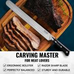 12" Brisket Knife for Perfect BBQ Slicing