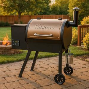 RINKMO 8-in-1 Pellet Grill & Smoker