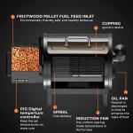 RINKMO 8-in-1 Pellet Grill & Smoker