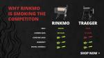 RINKMO 8-in-1 Pellet Grill & Smoker