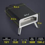 Deco Chef 13" Electric Pizza Oven and Grill