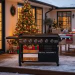 Royal Gourmet 6-Burner Gas Grill Griddle