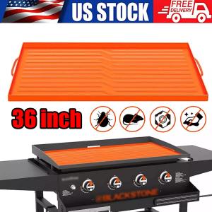 36" Silicone Griddle Mat for Easy Grill Cleaning