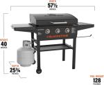 Blackstone 28-Inch XL Griddle with Hood and Shelves