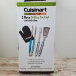 Cuisinart 3-Piece BBQ Tool Set with Grip