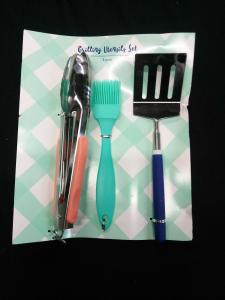 Grill Master BBQ Tools Set with Tongs