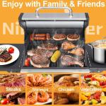 Stainless Steel 3 Burner Propane Gas Grill