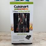 Cuisinart 3-Piece BBQ Tool Set with Grip