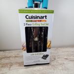 Cuisinart 3-Piece BBQ Tool Set with Grip