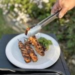 3 Piece Stainless Steel BBQ Tool Set