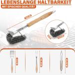 Heavy Duty BBQ Tool Set - 4 Piece Stainless Steel