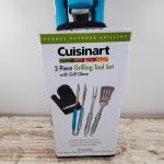 Cuisinart 3-Piece BBQ Tool Set with Grip