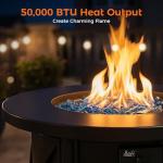 BALI OUTDOORS 30-Inch Propane Fire Pit Table