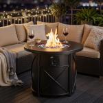 BALI OUTDOORS 30-Inch Propane Fire Pit Table