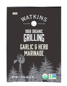 Watkins Organic Garlic & Herb Grilling Marinades - 5 Pack