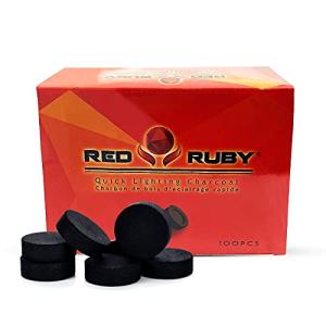 Instant Light Charcoal Disks - 100 Quick Light Coals