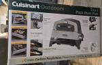 Cuisinart 3-in-1 Pizza Oven and Griddle Grill