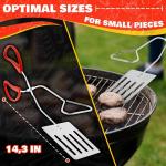14.3" Grill Tongs and Spatula Set
