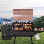 8-in-1 Wood Pellet Grill Smoker for BBQ