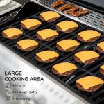 Outsunny 4-Burner Propane Gas Grill with Side Burner