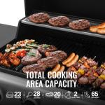 Royal Gourmet 3-Burner Gas Grill with Spice Rack