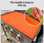 36" Silicone Griddle Mat for Easy Grill Cleaning