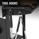 Royal Gourmet 3-Burner Gas Grill with Spice Rack