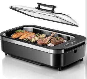 1500W Indoor Smokeless Electric BBQ Grill
