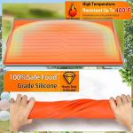 36" Silicone Griddle Mat for Easy Grill Cleaning