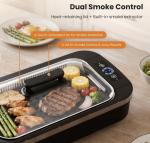 1500W Indoor Smokeless Electric BBQ Grill