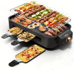 1500W Non-Stick Electric BBQ Grill with Temperature Control