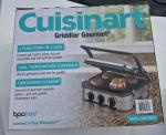 Cuisinart Griddler Gourmet Panini Press and Grill