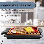 Complete Cuisine Smokeless Indoor Grill with Adjustable Temp