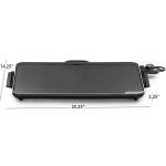 Presto Slimline Nonstick Electric Griddle, 1500W