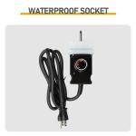 Portable Electric BBQ Grill with Stand