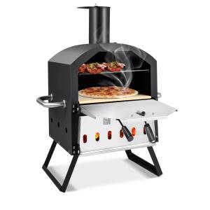Wood Fired Outdoor Pizza Oven with Grill