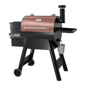Wood Pellet Grill Smoker with 575 Sq.in Cooking Area
