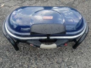Coleman Road Trip Propane Grill - Side Tables Missing