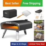 Portable Gas Pizza Oven for Outdoor Grilling