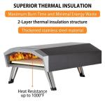 Portable Propane Gas Pizza Oven for Grilling