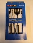 MintCraft 4-Piece Stainless Steel BBQ Tool Set