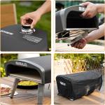 Portable Gas Pizza Oven for Outdoor Grilling