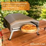 Portable Propane Gas Pizza Oven for Grilling