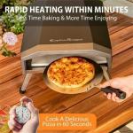 Portable Propane Gas Pizza Oven for Grilling