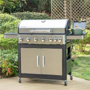 7-Burner Stainless Steel Propane Gas Grill