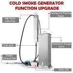 Minneer 10L Stainless Steel Cold Smoke Generator